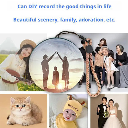 Magic Crystal Ball - Electronic Memory Ball with Audio and Video Display (Good for Birthday Gift/Souvenir for Family and Friends)